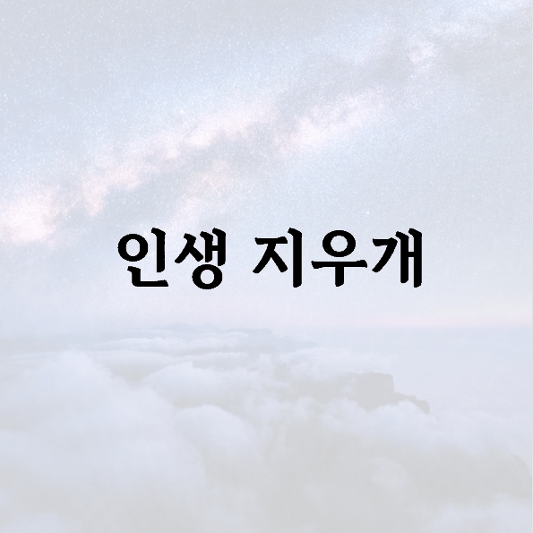 인생 지우개